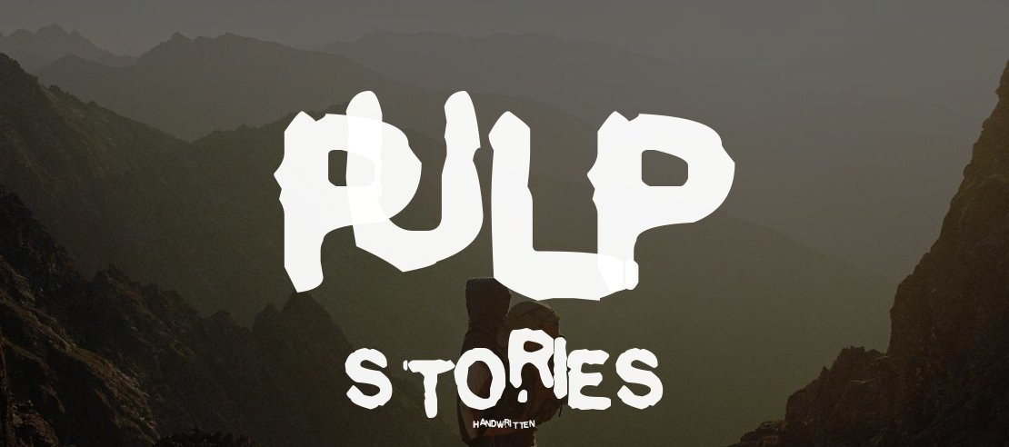 Pulp Stories Font Family