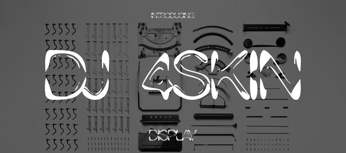 DJ 4Skin Font