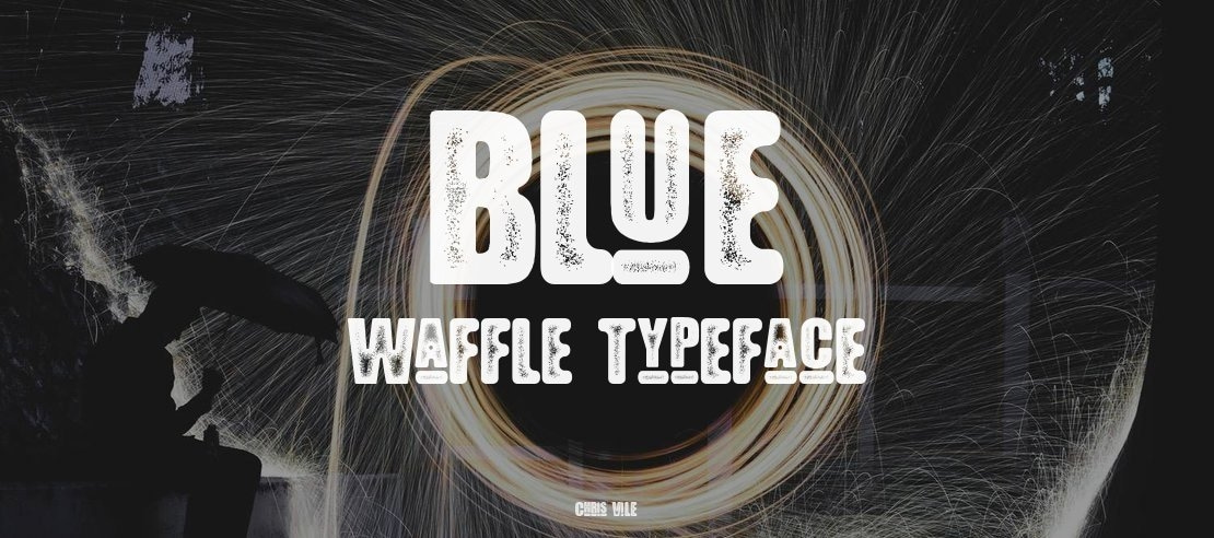 Blue Waffle Font