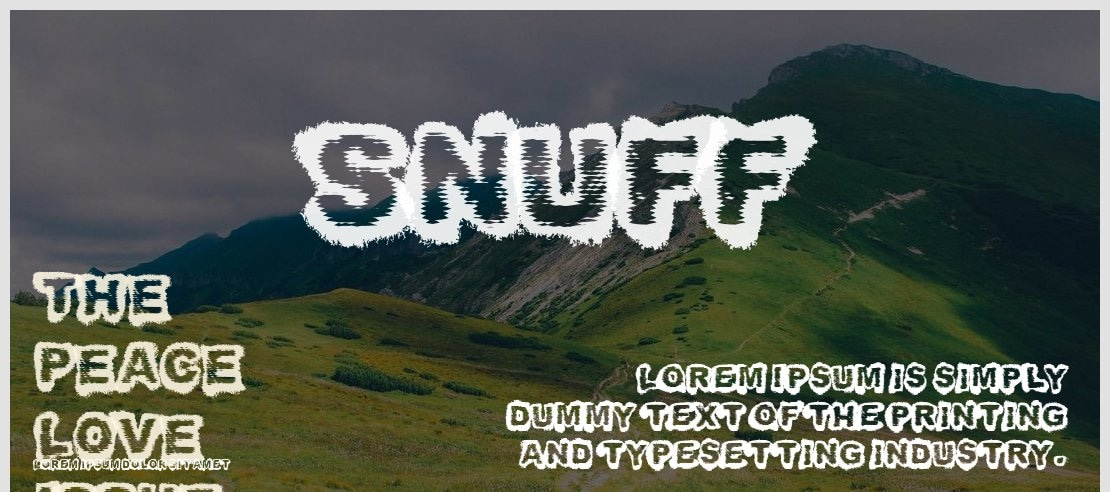 Snuff Font