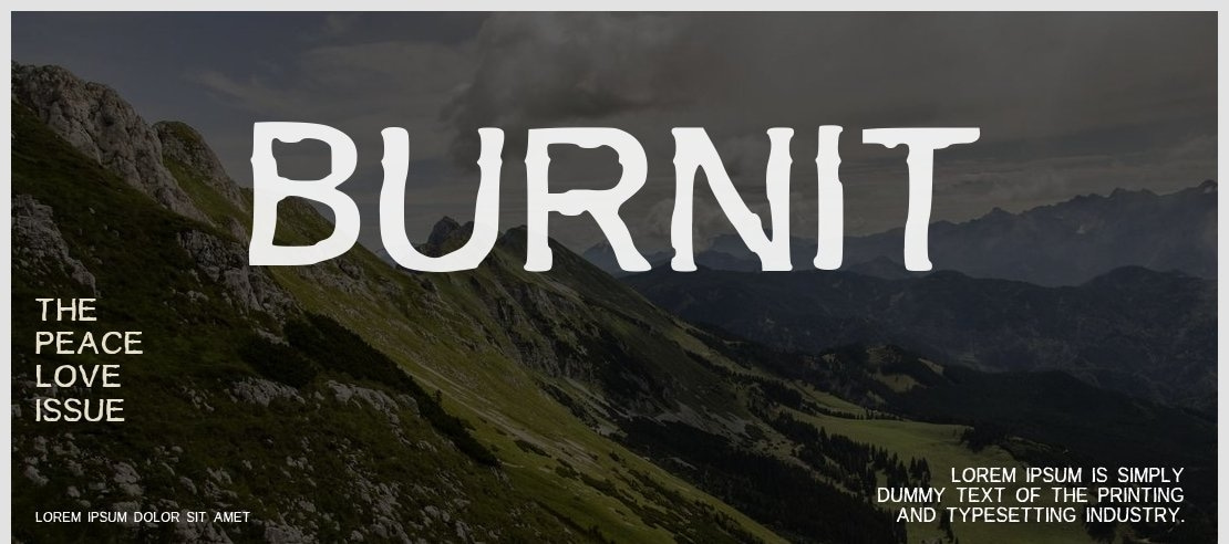 BurnIt Font