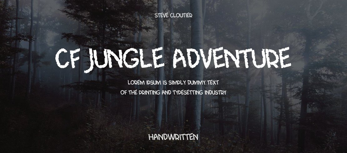 CF Jungle Adventure Font