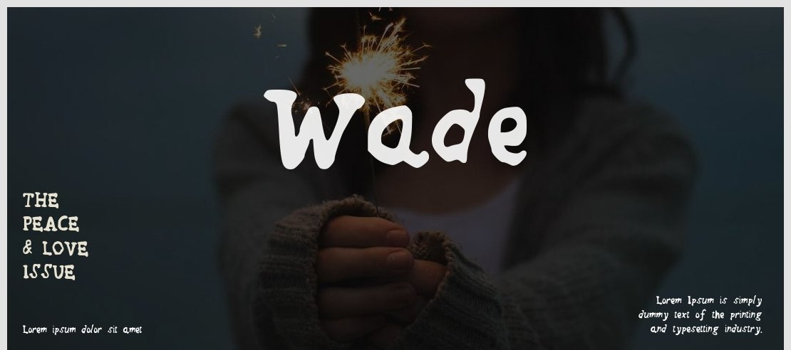 Wade Font