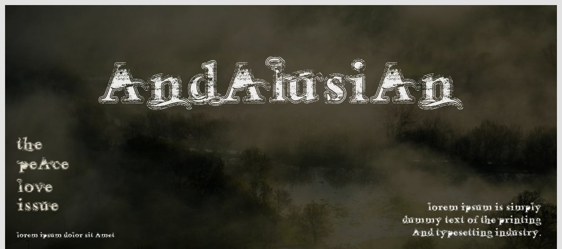 Andalusian Font