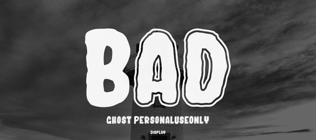 Bad Ghost_PersonalUseOnly Font