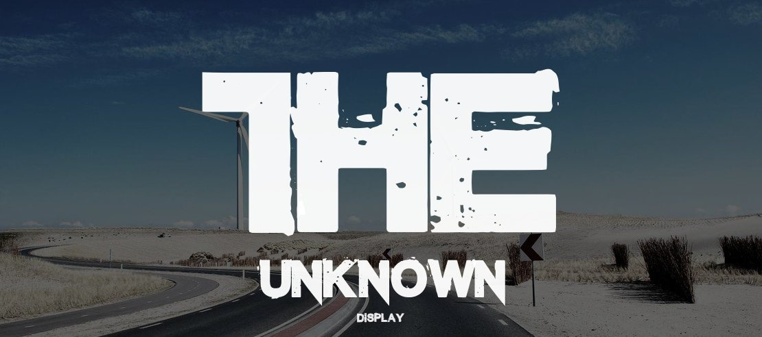 The Unknown Font