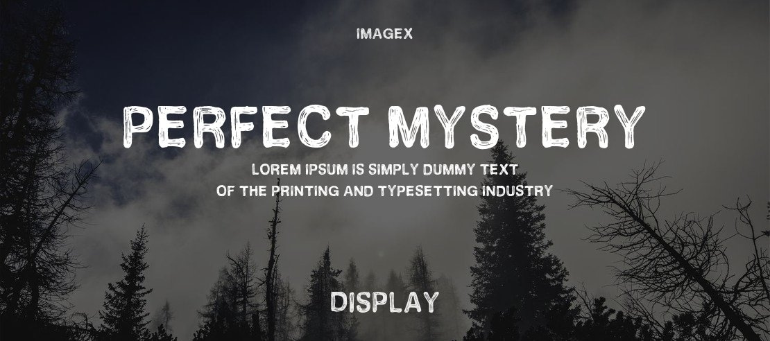 Perfect Mystery Font