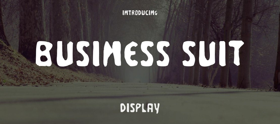 Business Suit Font