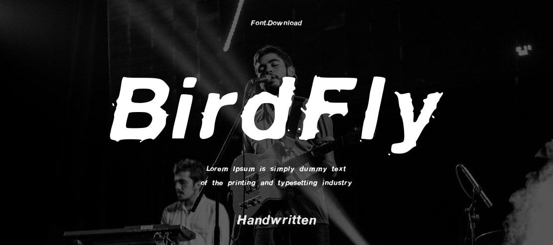BirdFly Font