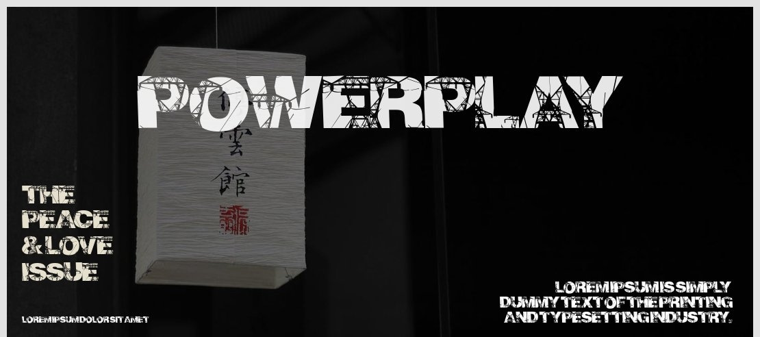 PowerPlay Font