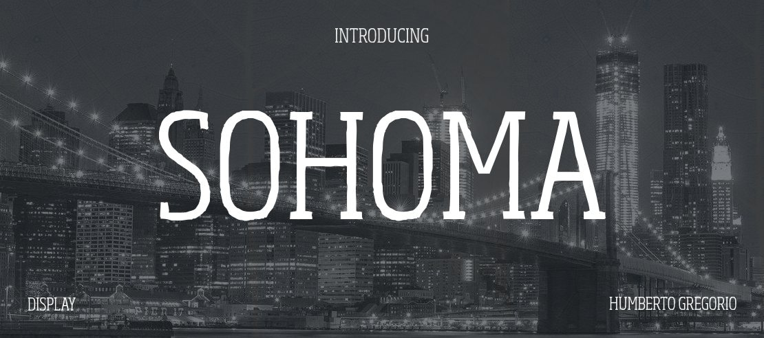 Sohoma Font Family