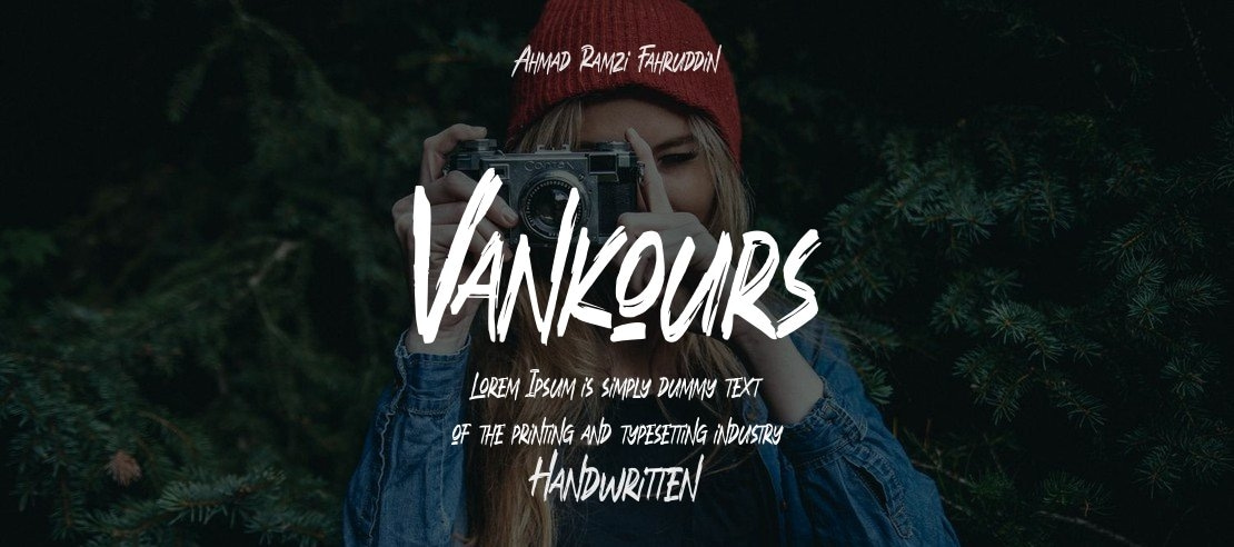 Vankours Font