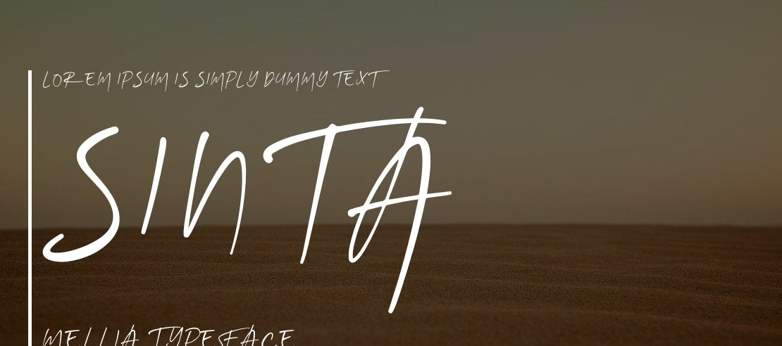 Sinta Mellia Font