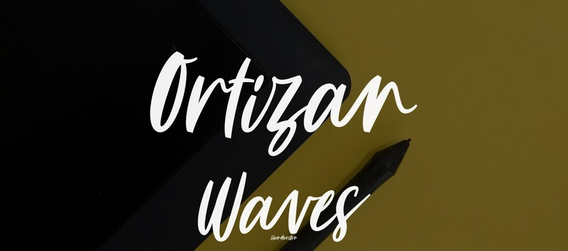 Ortizan Waves Font
