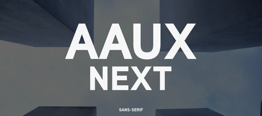 Aaux Next Font Family