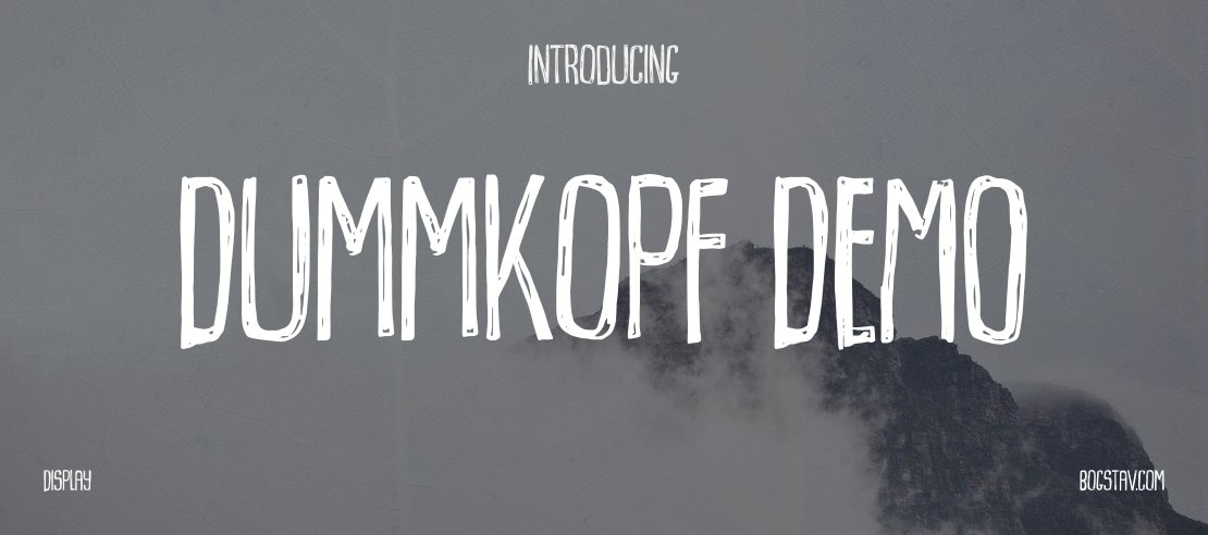 Dummkopf DEMO Font