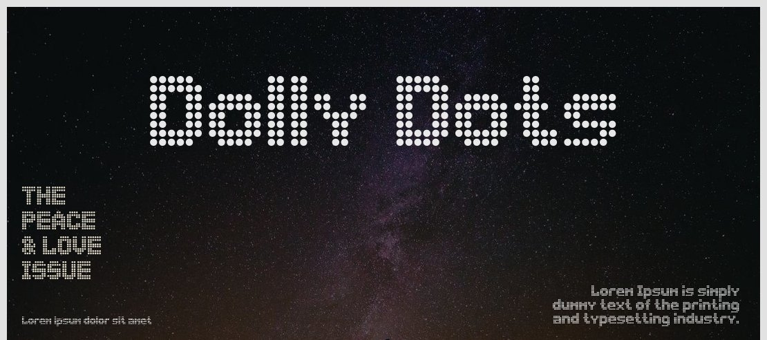 Dolly Dots Font