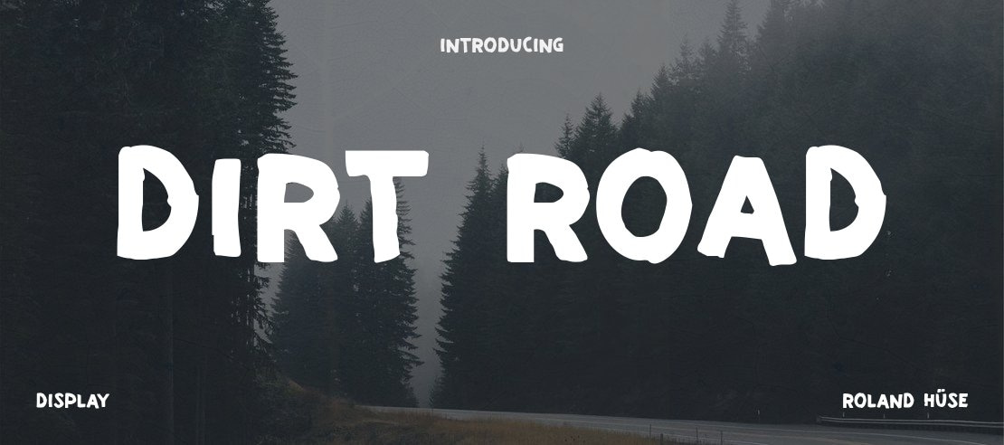 Dirt Road Font