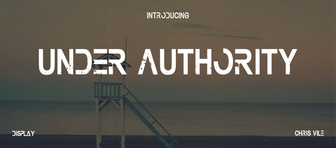 Under Authority Font