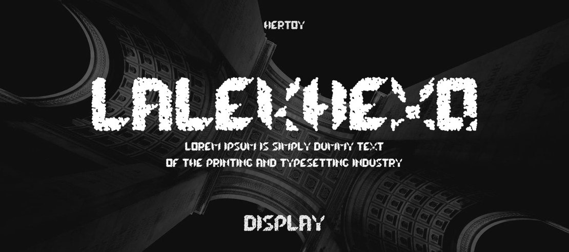 lalekHexQ Font