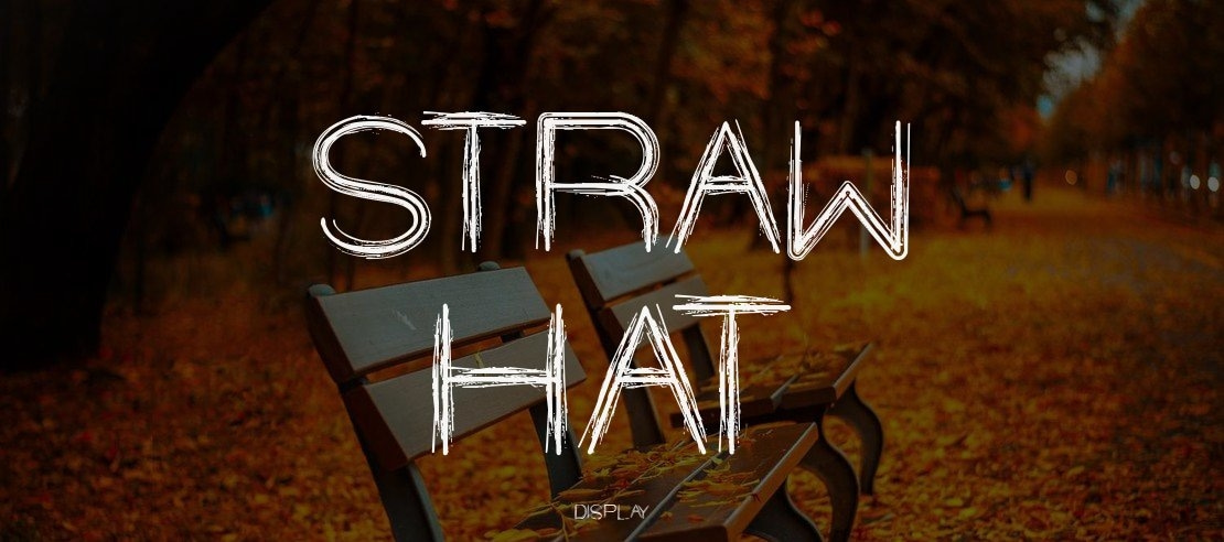 STRAW HAT Font