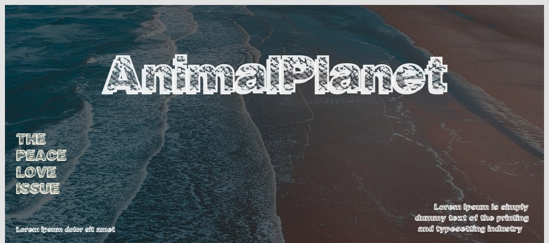 AnimalPlanet Font