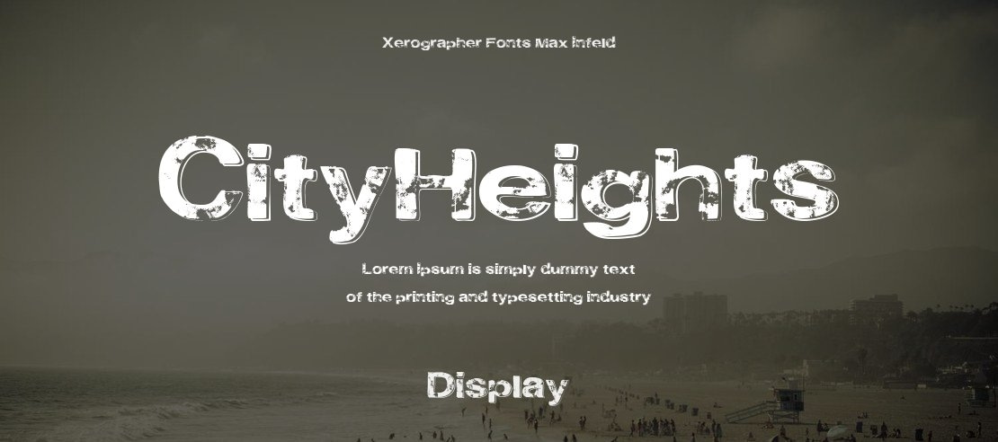 CityHeights Font