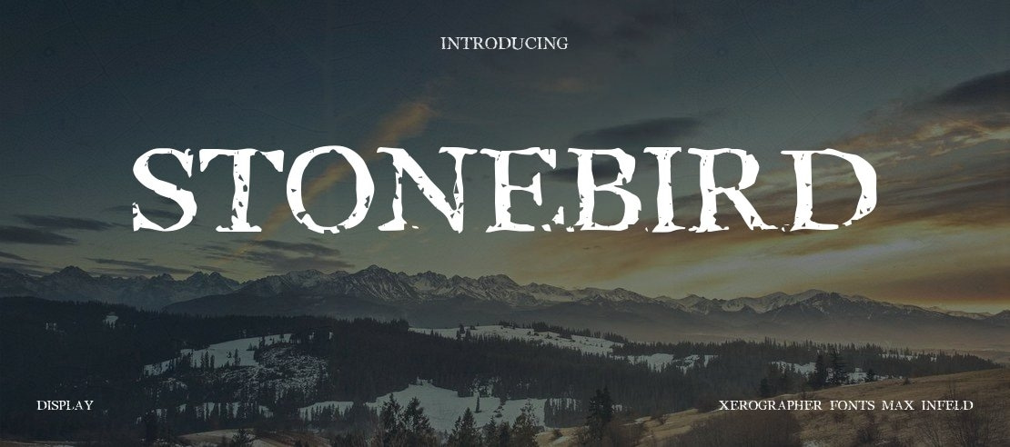 StoneBird Font