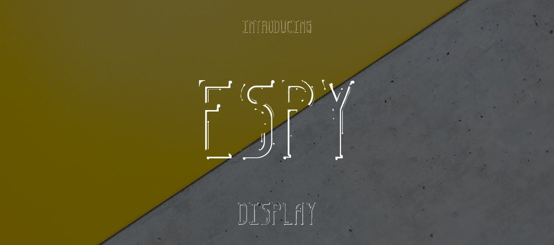 ESPY Font