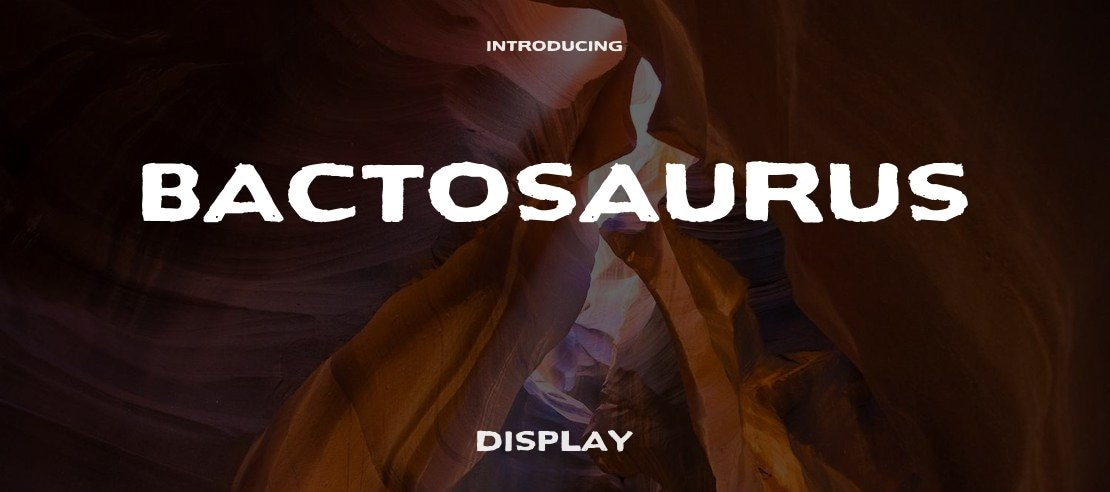 Bactosaurus Font