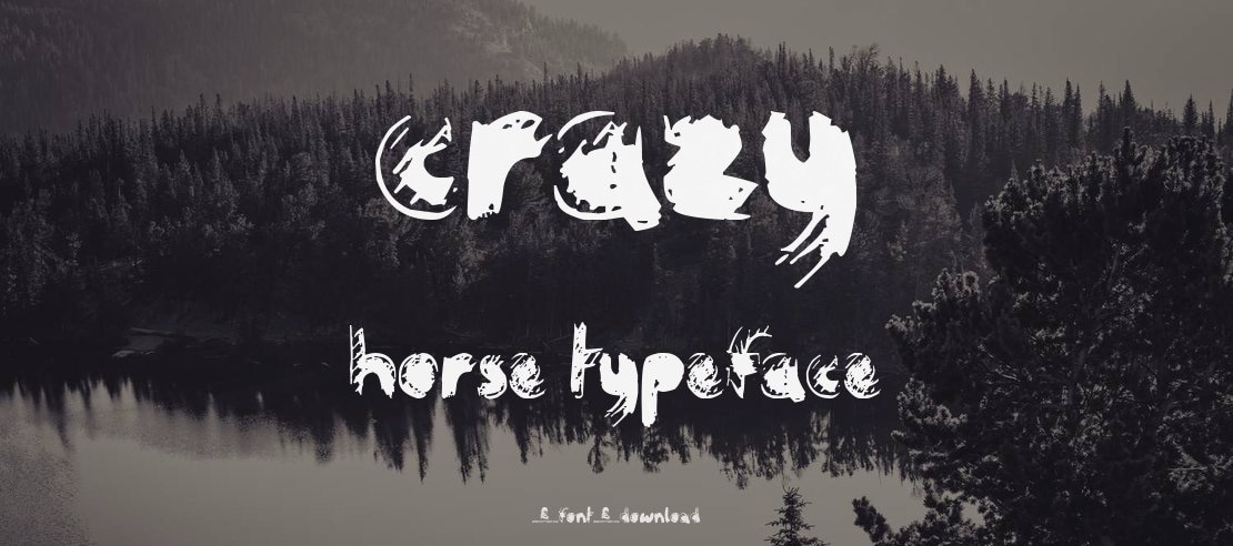 Crazy Horse Font