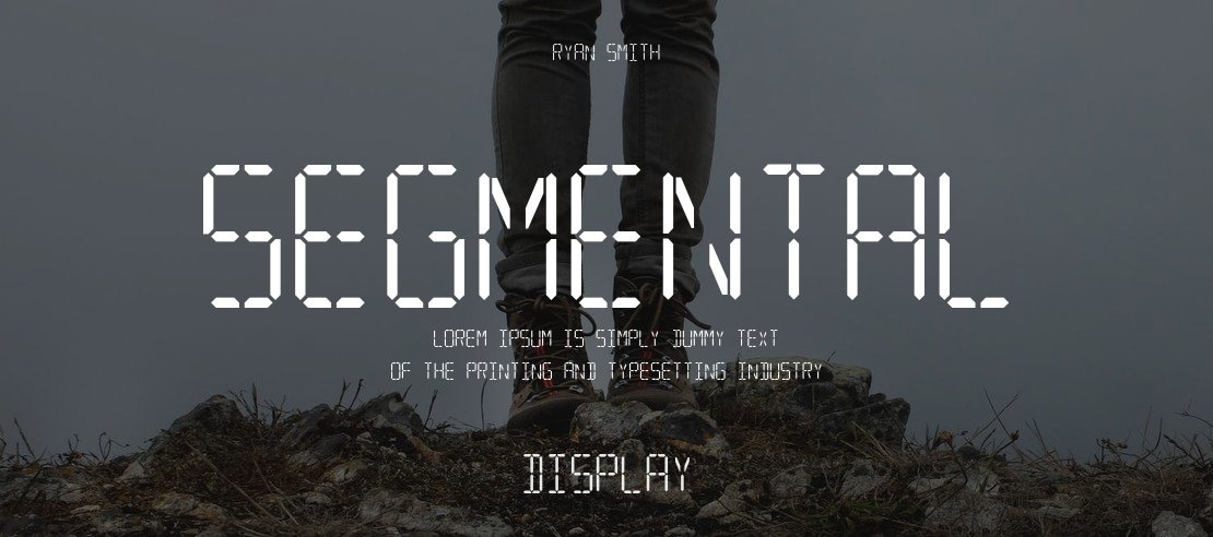 Segmental Font