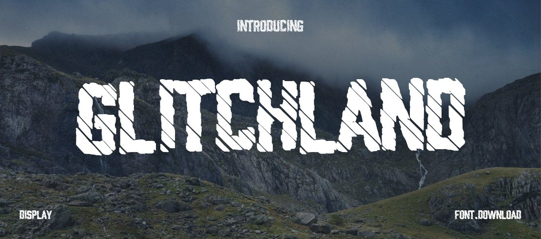 Glitchland Font