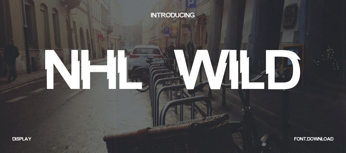 NHL Wild Font