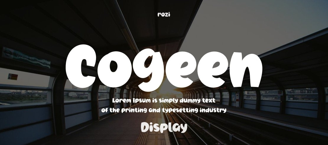 Cogeen Font