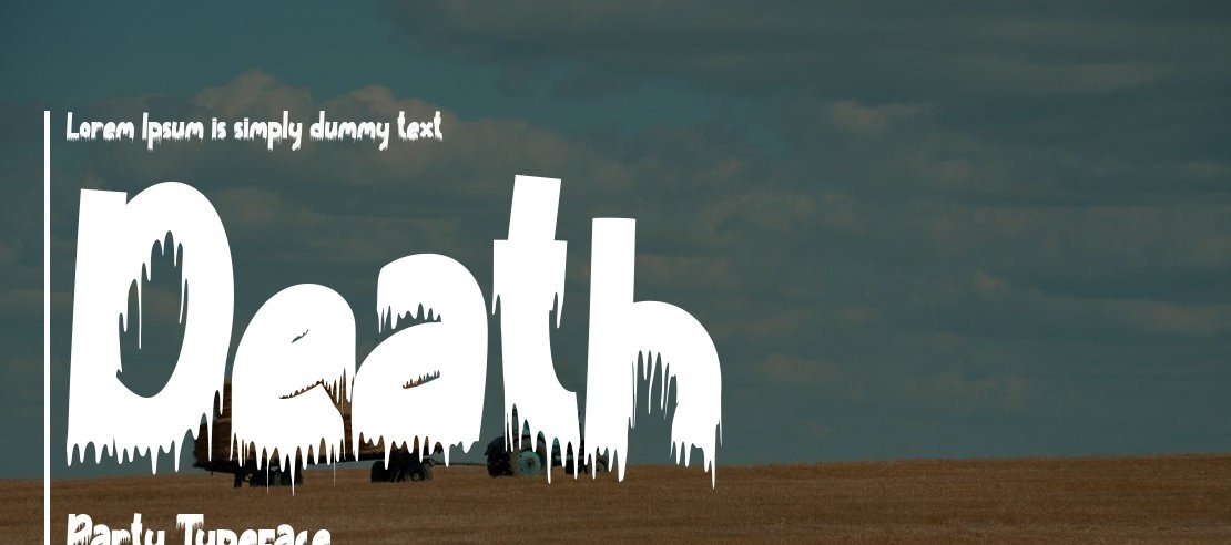 Death Party Font