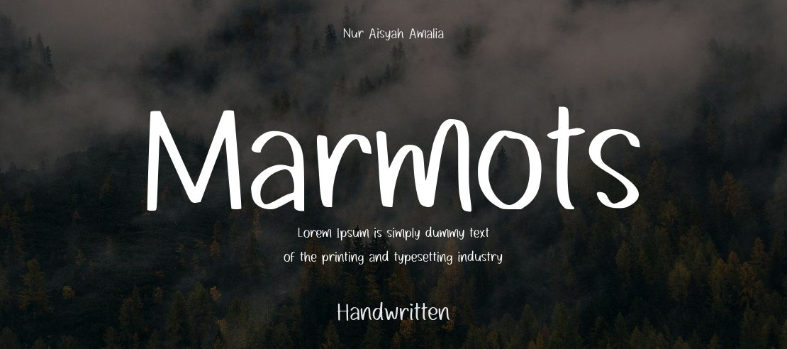 Marmots Font