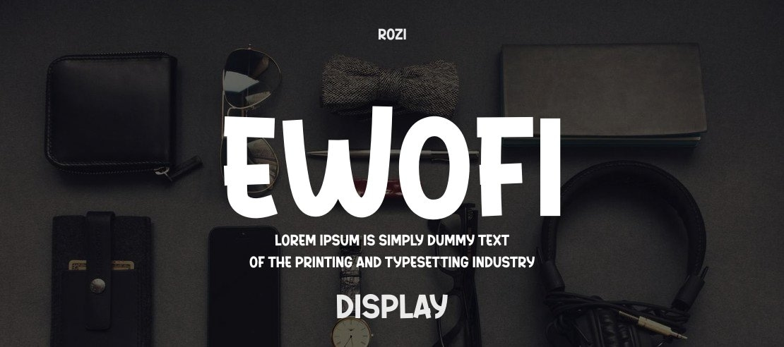 Ewofi Font