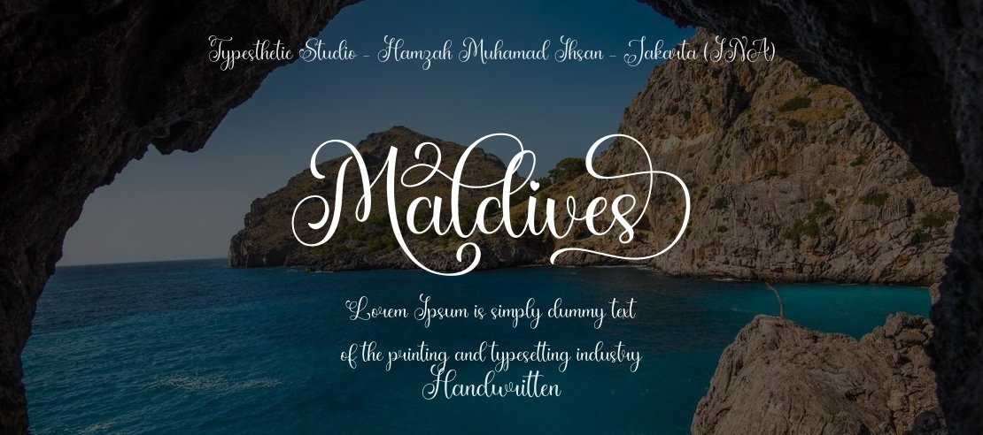 Maldives Font