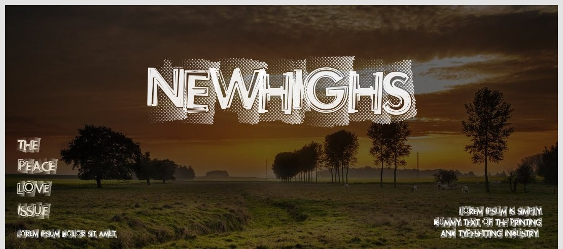 NewHighs Font