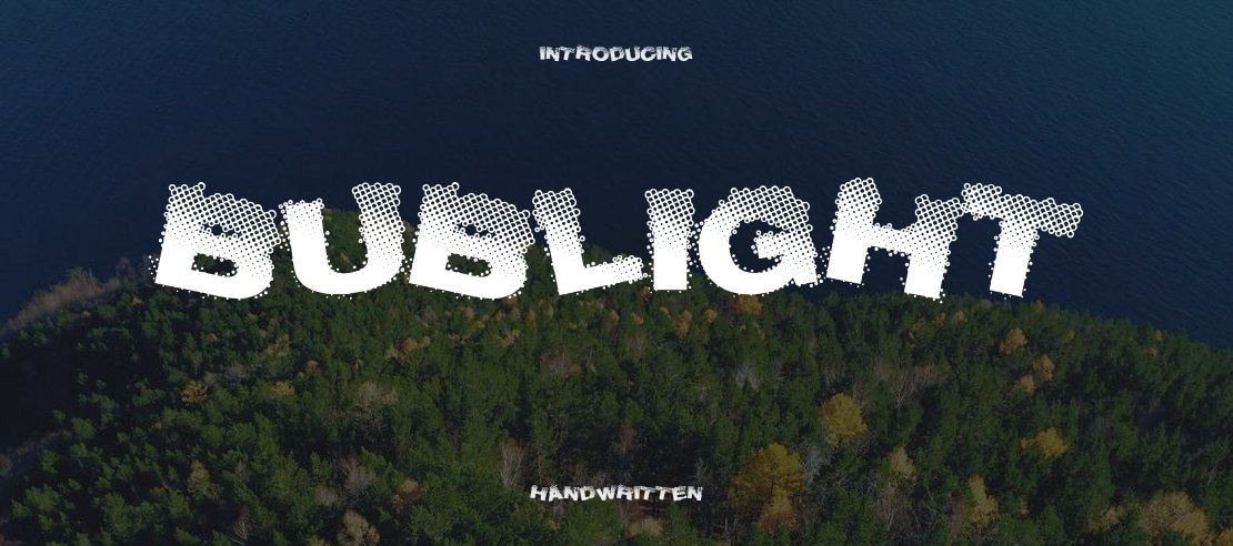 BubLight Font