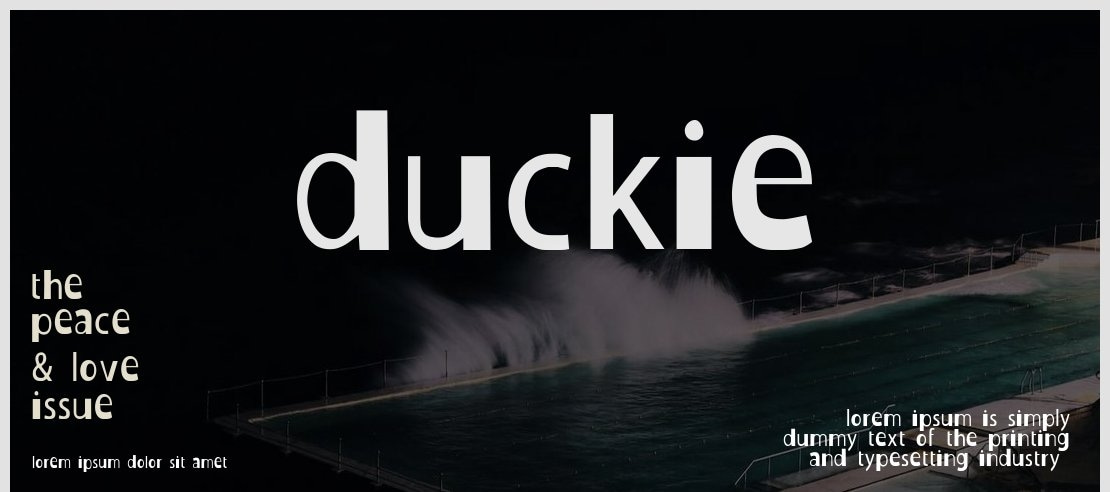 Duckie Font