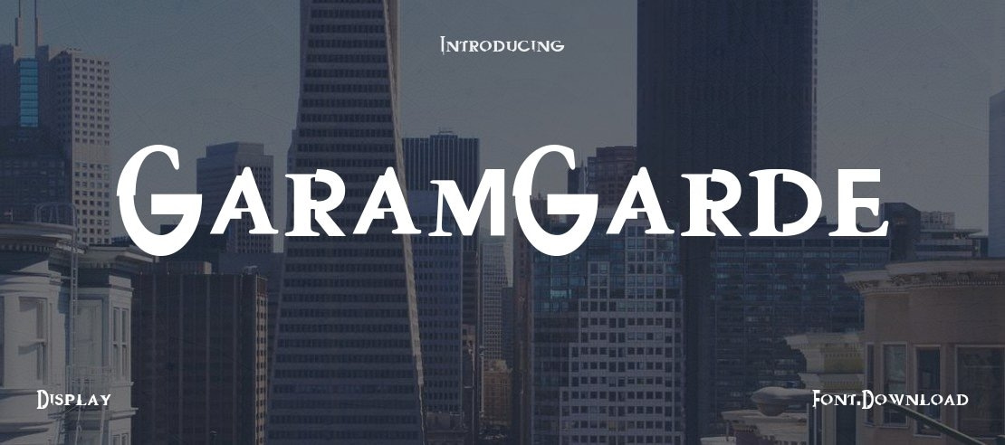 GaramGarde Font