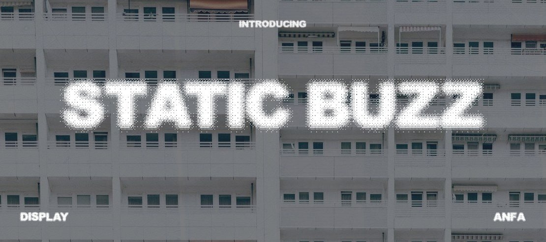 Static Buzz Font