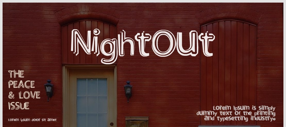 NightOut Font Family