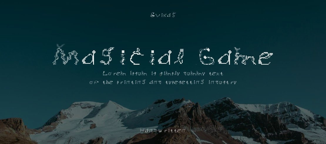 Magicial Game Font