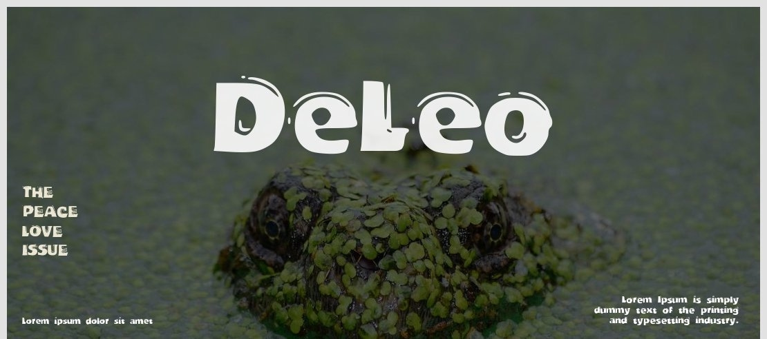 DeLeo Font