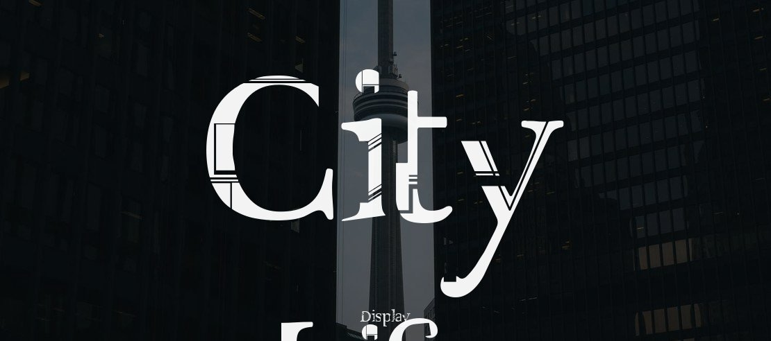 City Life Font