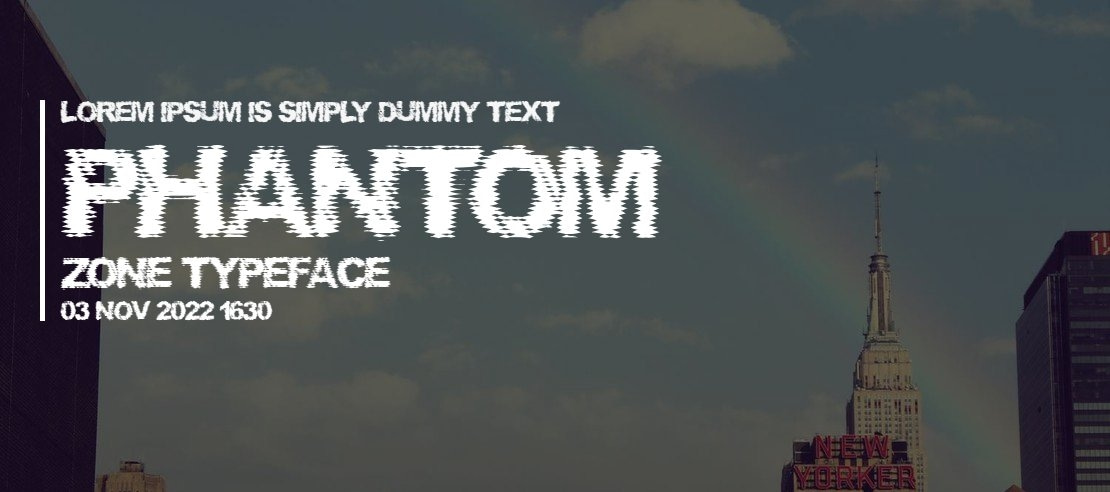 Phantom Zone Font