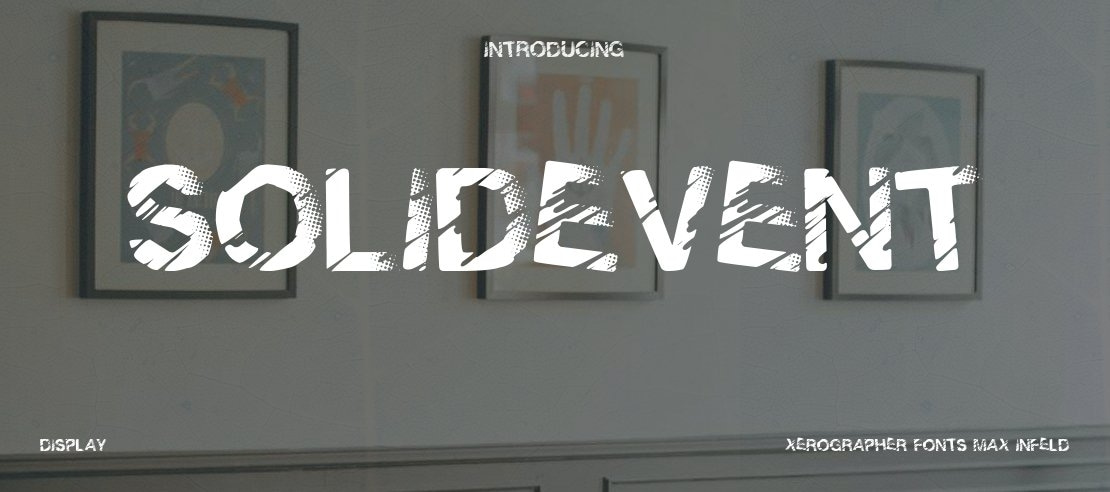 SolidEvent Font